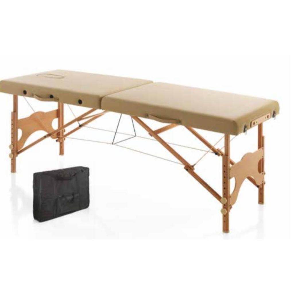 Lettino Massaggio Pieghevole in Legno