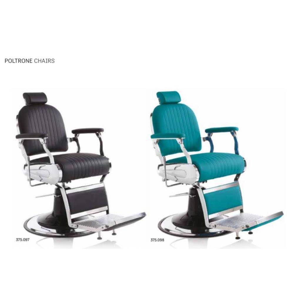 Poltrone da Barbiere Professionali con Design Retro