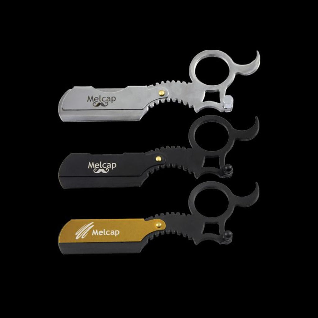 Rasoio a Mano Libera Melcap con Impugnatura ad Anello
