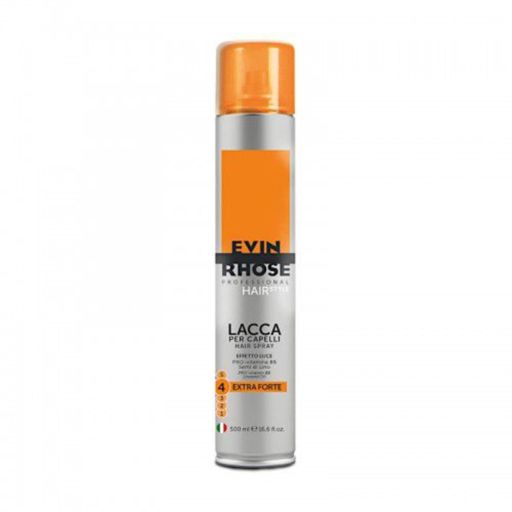 Lacca per capelli Evin Rhose Extra Forte 500 ml
