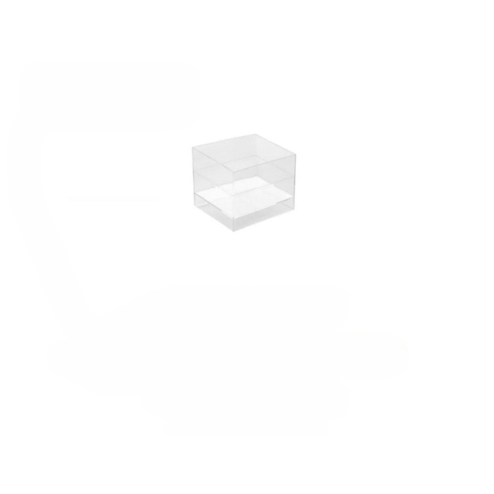 Coppetta Cube 60cc Trasparente