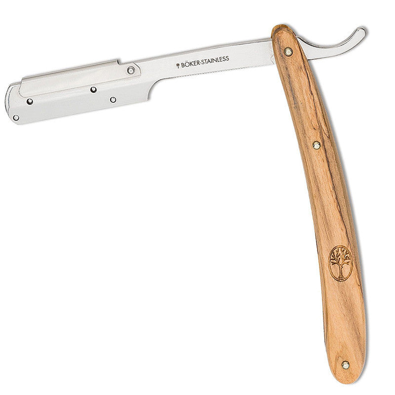 rasoio mezza lama in legno 2337 Angen CosmCart